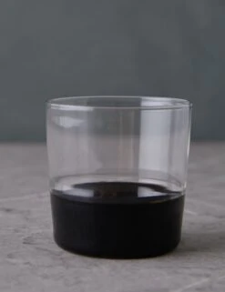 Light Colore Water Tumbler By Ichendorf Milano -Home Furnishings Store LightColoreWaterTumbler BlackandClearbyIchendorfMilano 15755