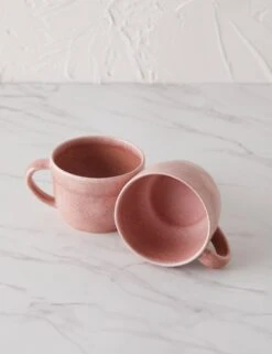 Livia Mug (Set Of 2) By Costa Nova -Home Furnishings Store LiviaMug Setof2 byCasafina Rose L0467326 2228