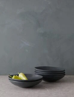 Livia Pasta Bowl (Set Of 6) By Costa Nova -Home Furnishings Store LiviaPastaBowl Setof6 byCasafina Black L0467317 1994