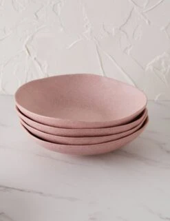 Livia Pasta Bowl (Set Of 6) By Costa Nova -Home Furnishings Store LiviaPastaBowl Setof6 byCasafina Rose L0467316 2189