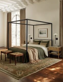 Tahj Rug 13 Tahj Rug -Home Furnishings Store Lulu and Georgia BedroomIII 1807 nolamp addsconce 1 Site Crop Lifestyle