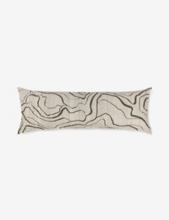 Canyon Pillow By Elan Byrd -Home Furnishings Store Lulu and Georgia CanyonLongLumbarPillow Olive 0219 Site Crop Product