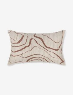 Canyon Pillow By Elan Byrd -Home Furnishings Store Lulu and Georgia CanyonLumbarPillow Terracotta 0255 Site Crop Product