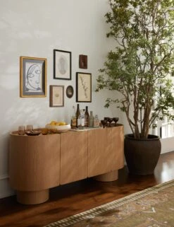 Stemless Wine Glass (Set Of 2) By Estelle Colored Glass -Home Furnishings Store Lulu and Georgia RaphaelSideboard 1284 ArtV2 Site Crop Lifestyle c970031b 3b5c 4796 9cfa bc6d6aa171f0