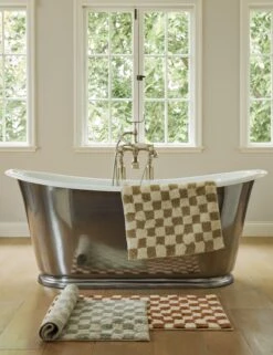 Checkerboard Bath Mat By Sarah Sherman Samuel 20 Checkerboard Bath Mat By Sarah Sherman Samuel -Home Furnishings Store Lulu and Georgia SSS BathMats Site Crop Lifestyle 9484aeab c6c2 416e bcd6 b6a84d24cfd3