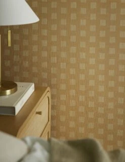 Sand Dune Grasscloth Wallpaper By Élan Byrd -Home Furnishings Store Lulu and Georgia SandDuneGrassclothWallpaperbyElanByrd 0134 Site Crop