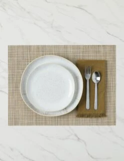 Mini Basketweave Rectangle Placemat (Set Of 4) By Chilewich 27 Mini Basketweave Rectangle Placemat (Set Of 4) By Chilewich -Home Furnishings Store MiniBasketweaveRectanglePlacemats Linen A0656937 4762 Product