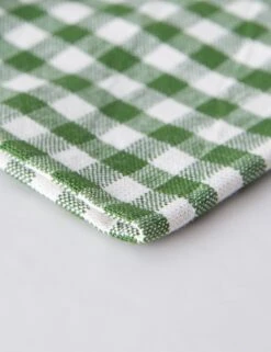 Mini Gingham Napkins (Set Of 4) By Heather Taylor Home -Home Furnishings Store MiniGingham Hunter napkins setof4 16071