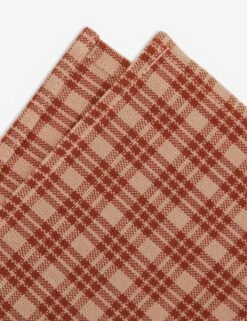 Katherine Plaid Napkins (Set Of 4) By Heather Taylor Home -Home Furnishings Store NAP KATH SNA Katherine Plaid Sienna Napkins 2 efabad71 0b98 4abf b33a f7e8c9b576ad