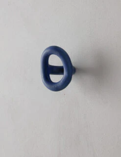 Olo Wall Hook By SIN Ceramics -Home Furnishings Store OloSinWallHook Blue 0007
