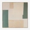 Patchwork Green Wall Art By Visual Contrast