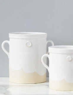 Handthrown Crock -Home Furnishings Store PEY106EW6 Etuhome Handthrown Crock Medium 1