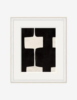 Black And White Abstract 3 Print By Paule Marrot -Home Furnishings Store PM 23 0113D Product