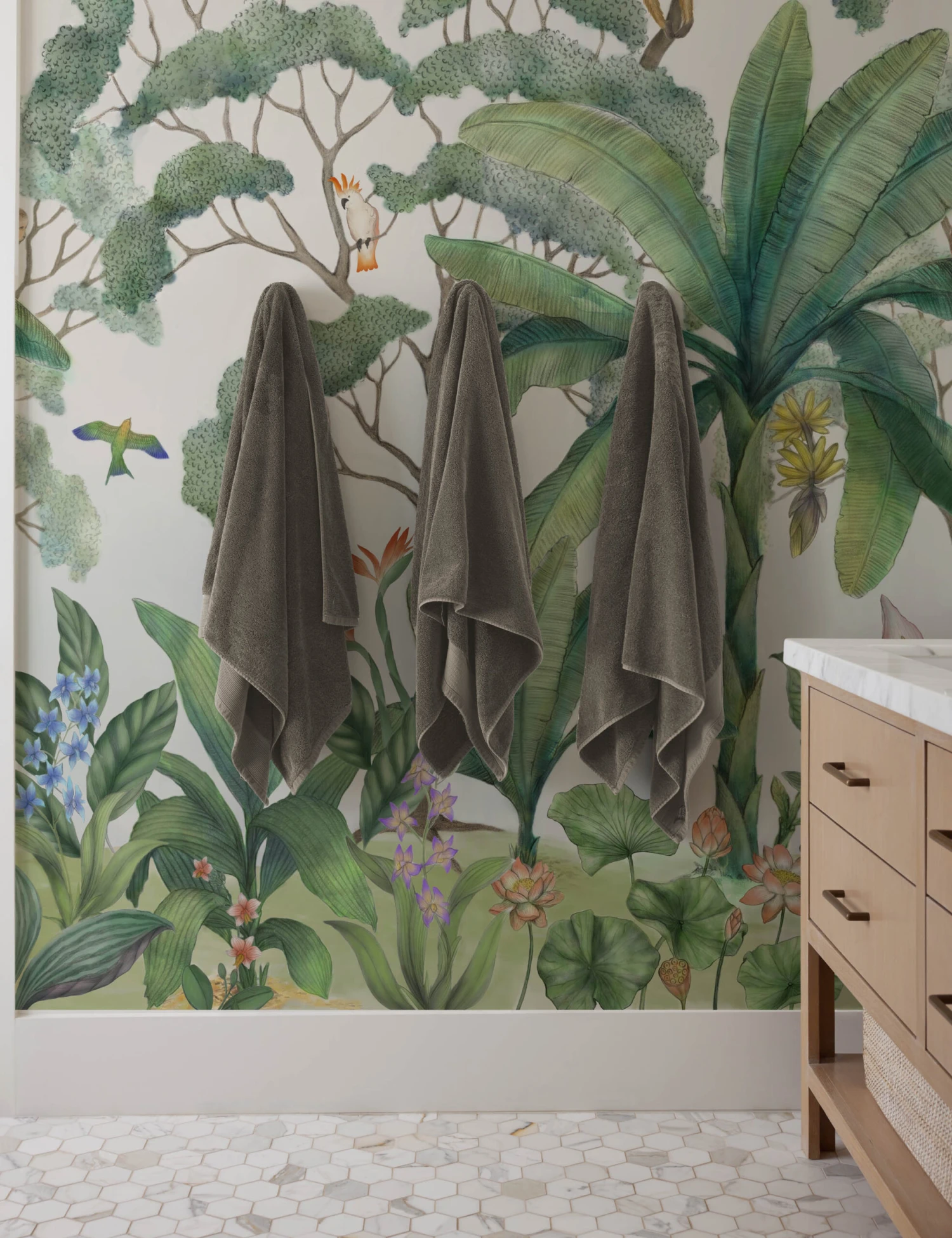 Jungle Wallpaper Mural 6 Jungle Wallpaper Mural - Image 6