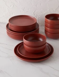 Pacifica Dinnerware (18-Piece Set With Cereal Bowl) By Casafina -Home Furnishings Store PacificaDinnerware 18 PieceSet byCasafina withCerealBowl Cayenne L0467272 2153 9ffff44a 99a1 4c63 9ddc 3c10e69341cb
