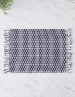Panalito Placemat By Minna 9 Panalito Placemat By Minna -Home Furnishings Store PanalitoPlacematbyMinna Indigo 16041
