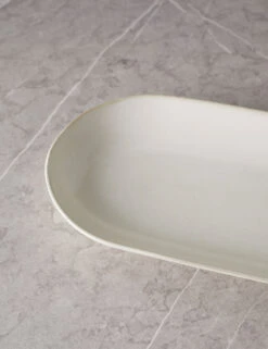 Weilan Large Serving Dish 16 Weilan Large Serving Dish -Home Furnishings Store PionLargeServingDish Gray WhitebyHouseDoctor 12158