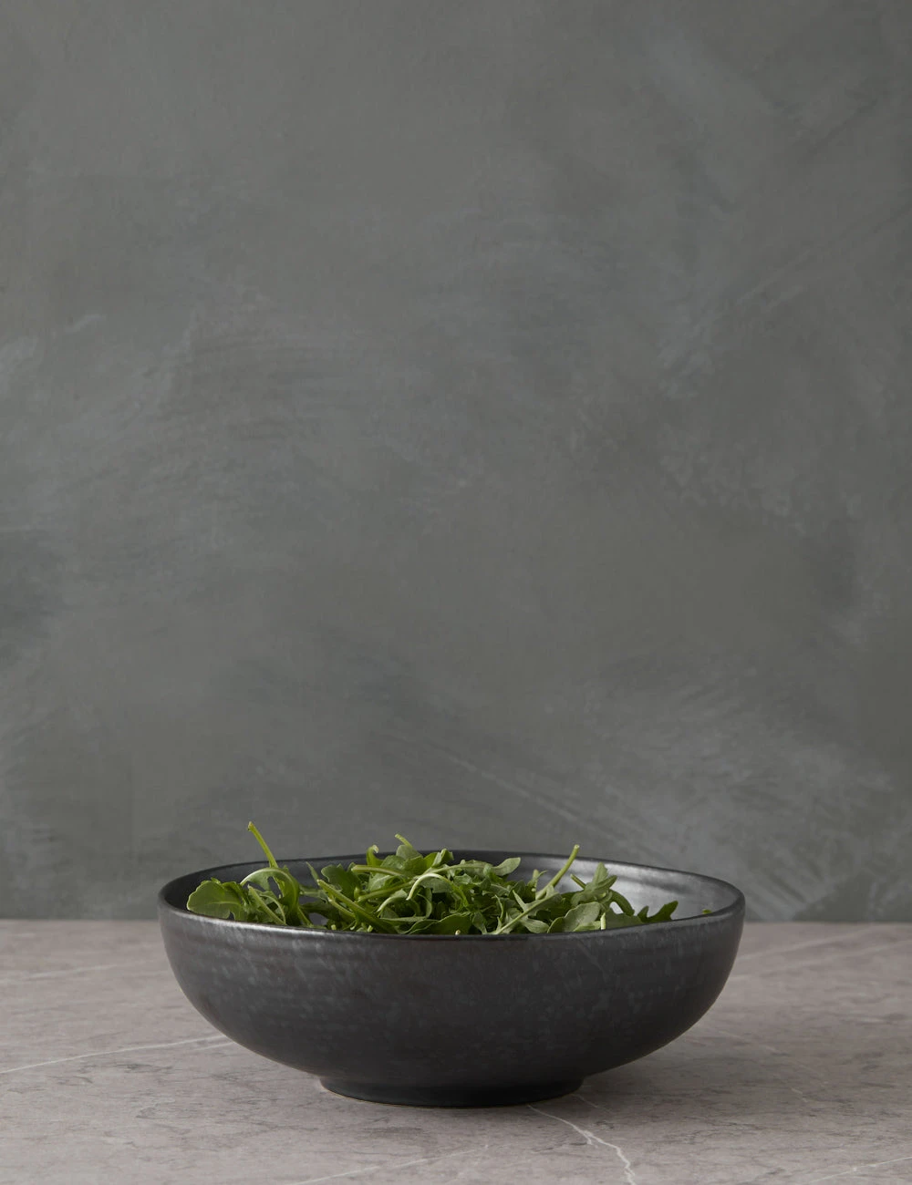 Weilan Low Serving Bowl, Black/Brown 1 Weilan Low Serving Bowl, Black/Brown