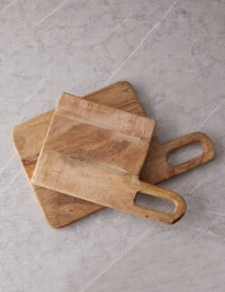 Reyes Cutting Board -Home Furnishings Store ReyesOpenHandleWoodenCuttingBoard Family 14180