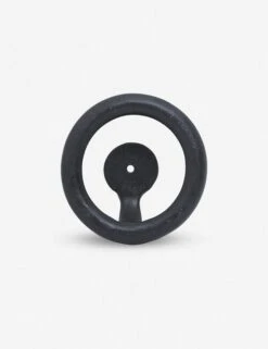 Uni Wall Hook,by SIN Ceramics 15 Uni Wall Hook,by SIN Ceramics -Home Furnishings Store SINUniWallHook Black 4055
