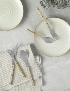 Bistrot Flatware 5-Piece Set By Sabre -Home Furnishings Store SabreBistrotFlatware5 PieceSet Teak 4782copy2