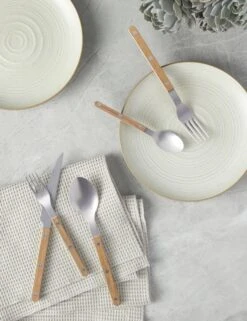 Bistrot Flatware 5-Piece Set By Sabre -Home Furnishings Store SabreBistrotFlatware5 PieceSet Teak 4782copy2 fdbc912d 3895 4ae0 ae16 3948e96a9c84