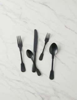 Saga Flatware (20-Piece Set) By Costa Nova -Home Furnishings Store SagaFlatware 20 PieceSet byCostaNova MatteBlack L04672985415 Product