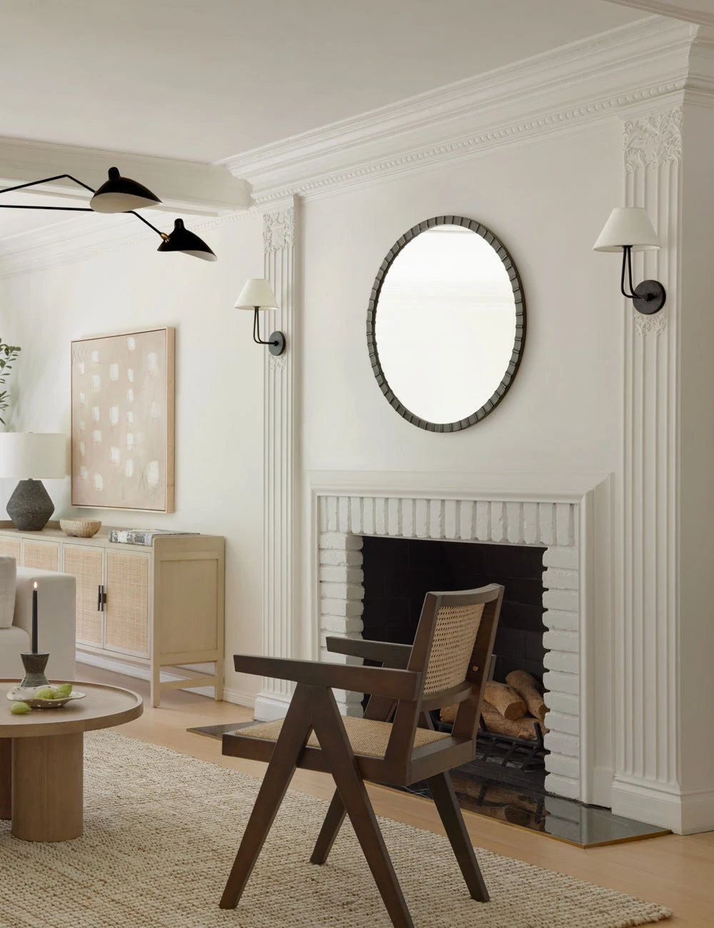 Auguste Round Mirror 2 Auguste Round Mirror - Image 2