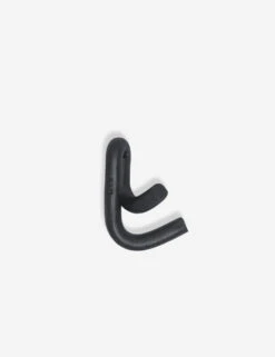 Leggy Crossed Wall Hook By SIN Ceramics -Home Furnishings Store SinCeramicsLeggyCrossedWallHook Black 5216
