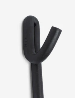 Leggy Long Wall Hook By SIN Ceramics -Home Furnishings Store SinCeramicsLeggyLongWallHook Black 5207