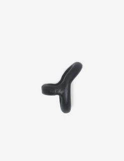 Olo Wall Hook By SIN Ceramics -Home Furnishings Store SinCeramicsOloWallHook Black 5223