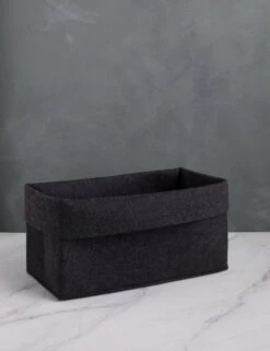 The Flex Bin, Small (Set Of 3) By SortJoy -Home Furnishings Store SortJoyTheFlexBin Small Carbon Setof3 242 SITECROP