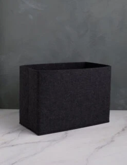 The Flex Bin, Small (Set Of 3) By SortJoy -Home Furnishings Store SortJoyTheFlexBin Small Carbon Setof3 271 SITECROP