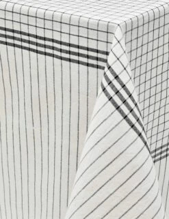 French Lattice Tablecloth By Heather Taylor Home -Home Furnishings Store TBL FREN BLK FRENCHLATTICE BlackTablecloth 3 9eec6fdd 55e7 4843 96d2 666657ebb760