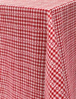 Soho Tablecloth By Heather Taylor Home -Home Furnishings Store TBL SOHO Red L 3