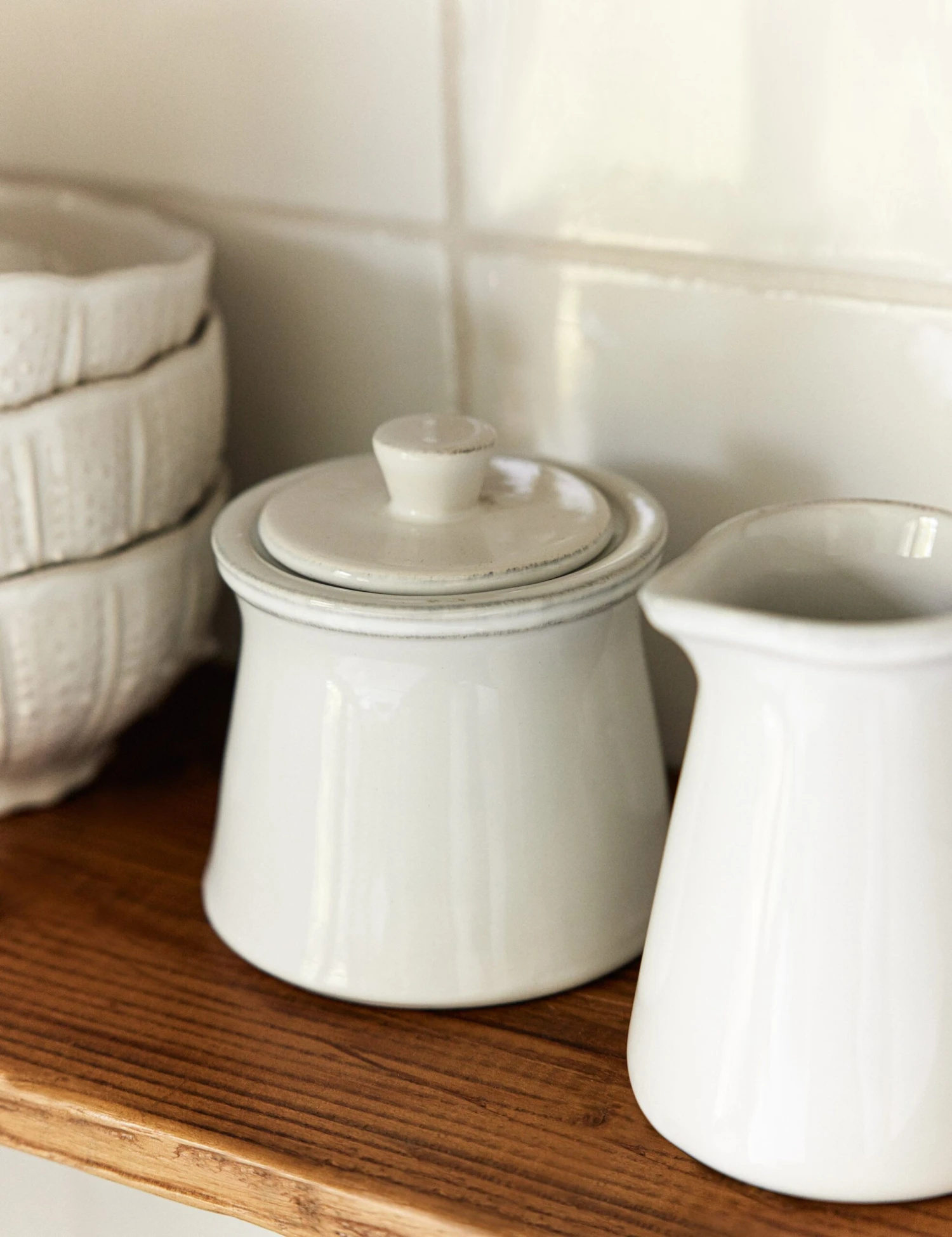 Friso Sugar Bowl, White By Costa Nova 2 Friso Sugar Bowl, White By Costa Nova - Image 2