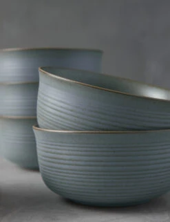 Nature Cereal Bowls (Set Of 6) By Thomas For Rosenthal 23 Nature Cereal Bowls (Set Of 6) By Thomas For Rosenthal -Home Furnishings Store ThomasNatureS 6CerealBowls Water 4609