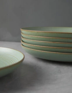 Nature Dinner Plates (Set Of 6) By Thomas For Rosenthal -Home Furnishings Store ThomasNatureS 6DinnerPlates Leaf 4467