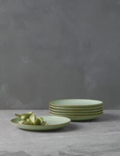 Nature Salad Plates (Set Of 6) By Thomas For Rosenthal -Home Furnishings Store ThomasNatureS 6SaladPlates Leaf 4566