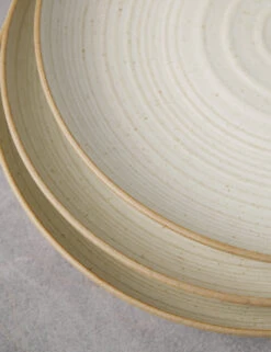 Nature Salad Plates (Set Of 6) By Thomas For Rosenthal -Home Furnishings Store ThomasNatureS 6SaladPlates Sand 4563