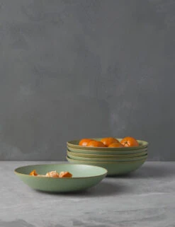 Nature Soup Plates (Set Of 6) By Thomas For Rosenthal -Home Furnishings Store ThomasNatureS 6SoupPlates Leaf 4544