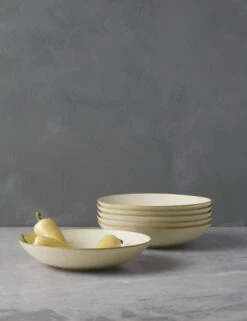 Nature Soup Plates (Set Of 6) By Thomas For Rosenthal -Home Furnishings Store ThomasNatureS 6SoupPlates Sand 4534