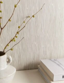 Triana Wallpaper -Home Furnishings Store TrianaWallpaperSwatch Taupe 1428 SITECROP STUDIOLIFESTYLE
