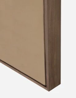 Organic Silkscreen No. 10 Wall Art By Visual Contrast -Home Furnishings Store Walnutframeprofile Khakicanvas f182a340 2695 4982 8bcb 2fbf59b5a744