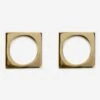 Modernist Napkin Ring Set