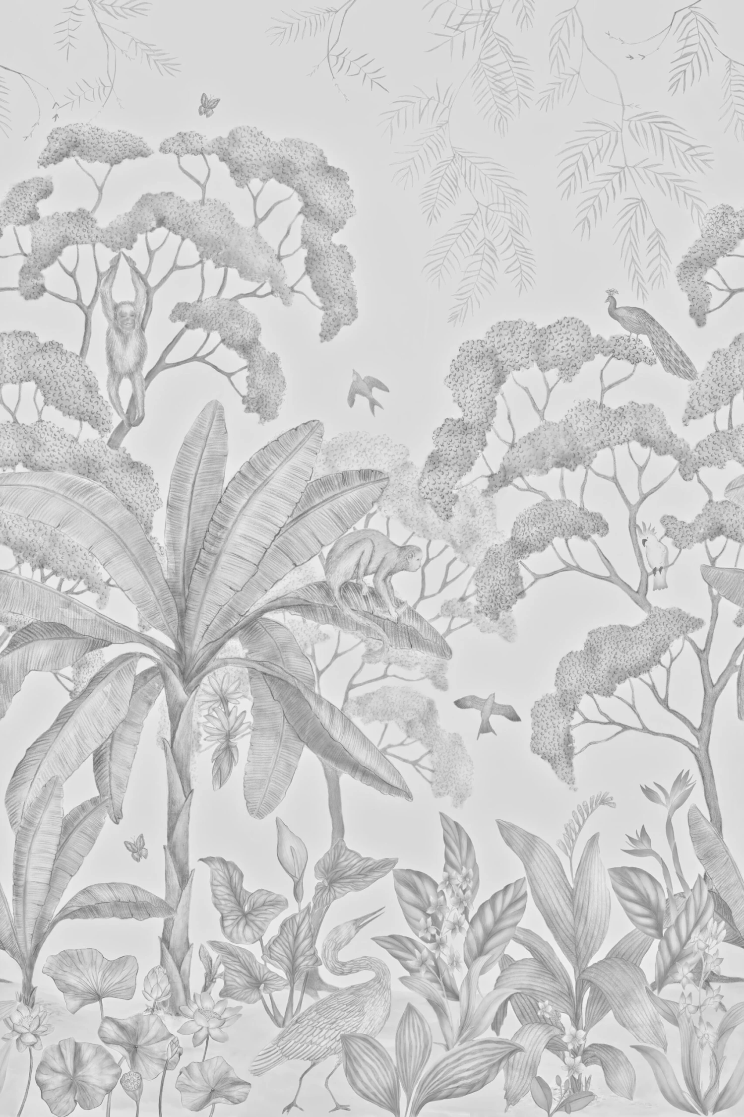 Jungle Wallpaper Mural 3 Jungle Wallpaper Mural - Image 3