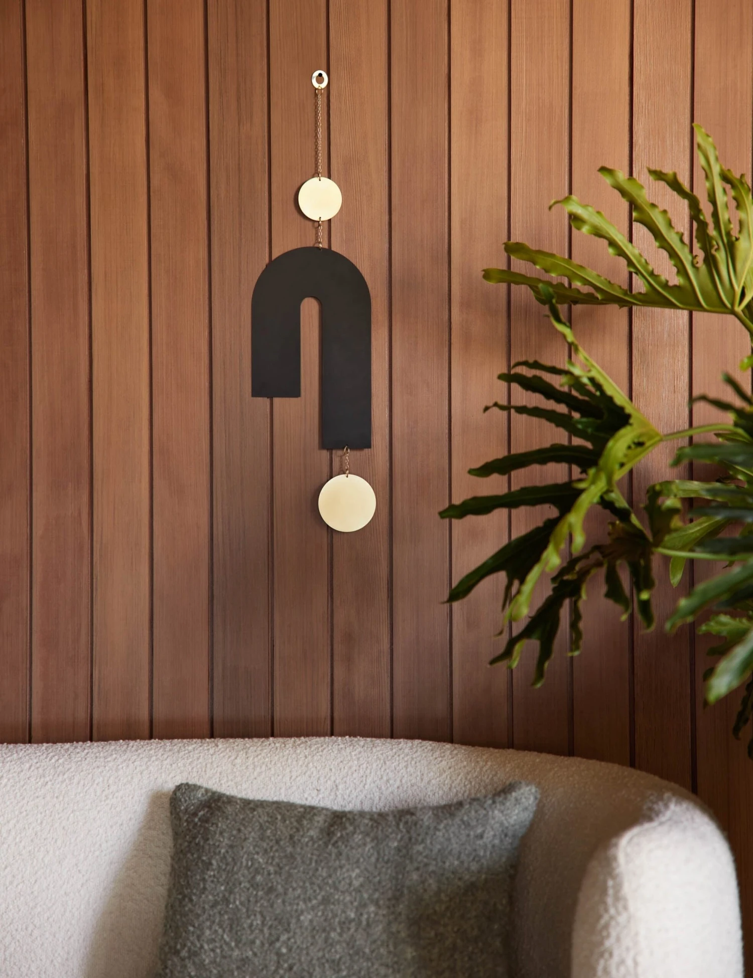 Turn Wall Hanging By Circle & Line 2 Turn Wall Hanging By Circle & Line - Image 2