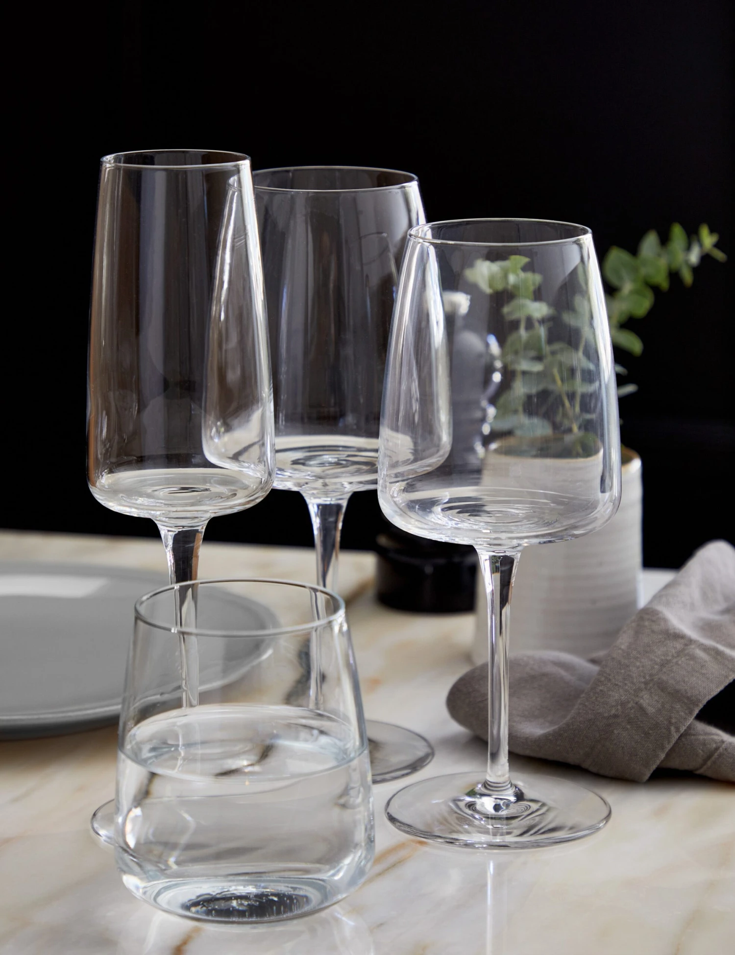 Vine Wine Glasses (Set Of 6) By Costa Nova 3 Vine Wine Glasses (Set Of 6) By Costa Nova - Image 3