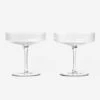 Ripple Champagne Coupe (Set Of 2) By Ferm Living