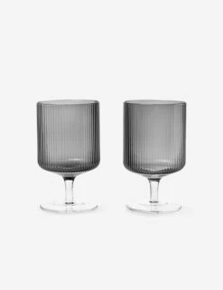 Ripple Wine Glasses (Set Of 2) By Ferm Living -Home Furnishings Store fermLIVING AW19 RippleWineGlasses 100489112 1 Product